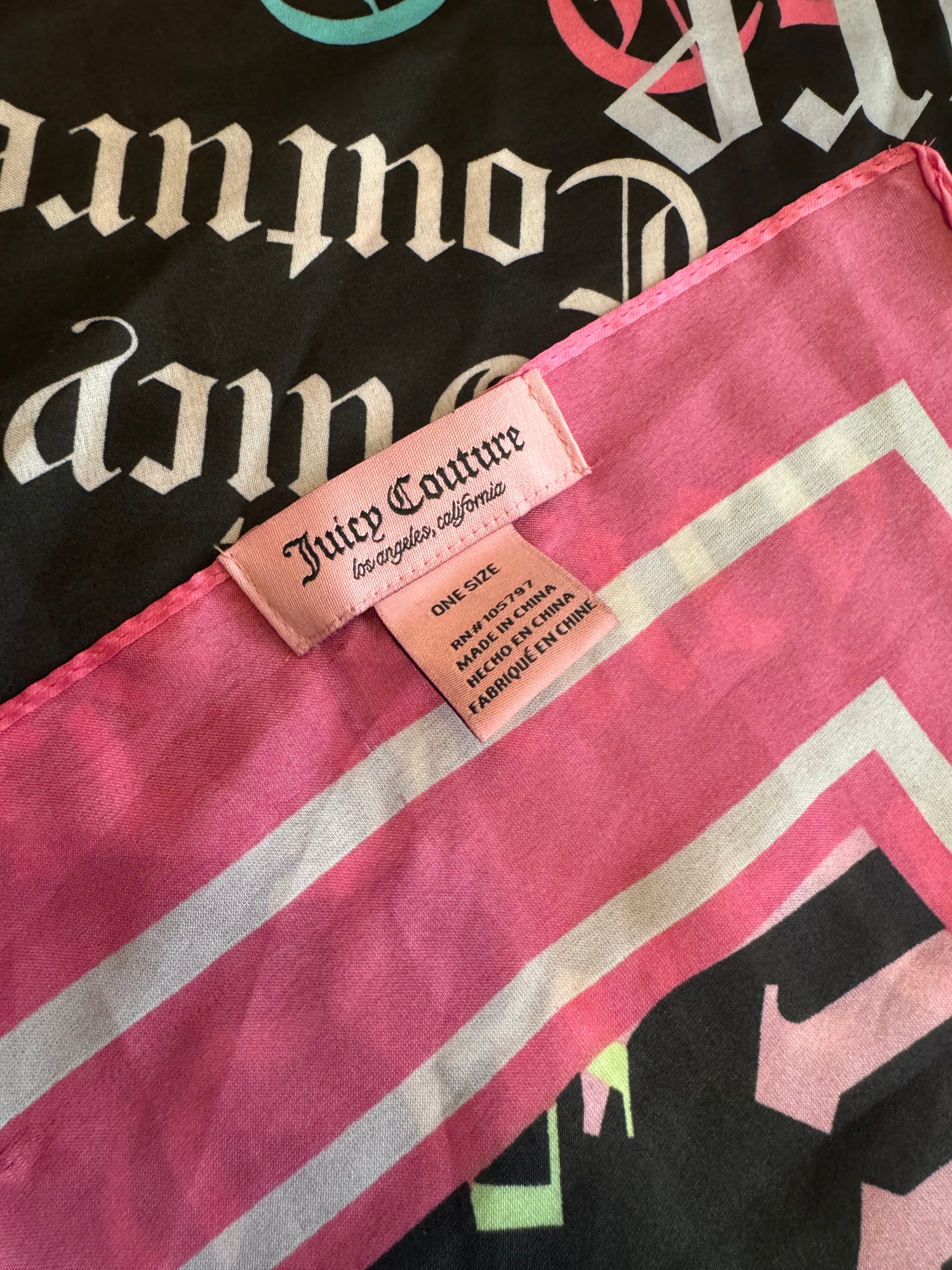 Juicy Couture Silk Scarf