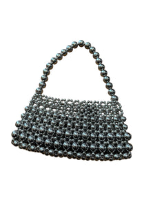 Metallic Beaded Handbag