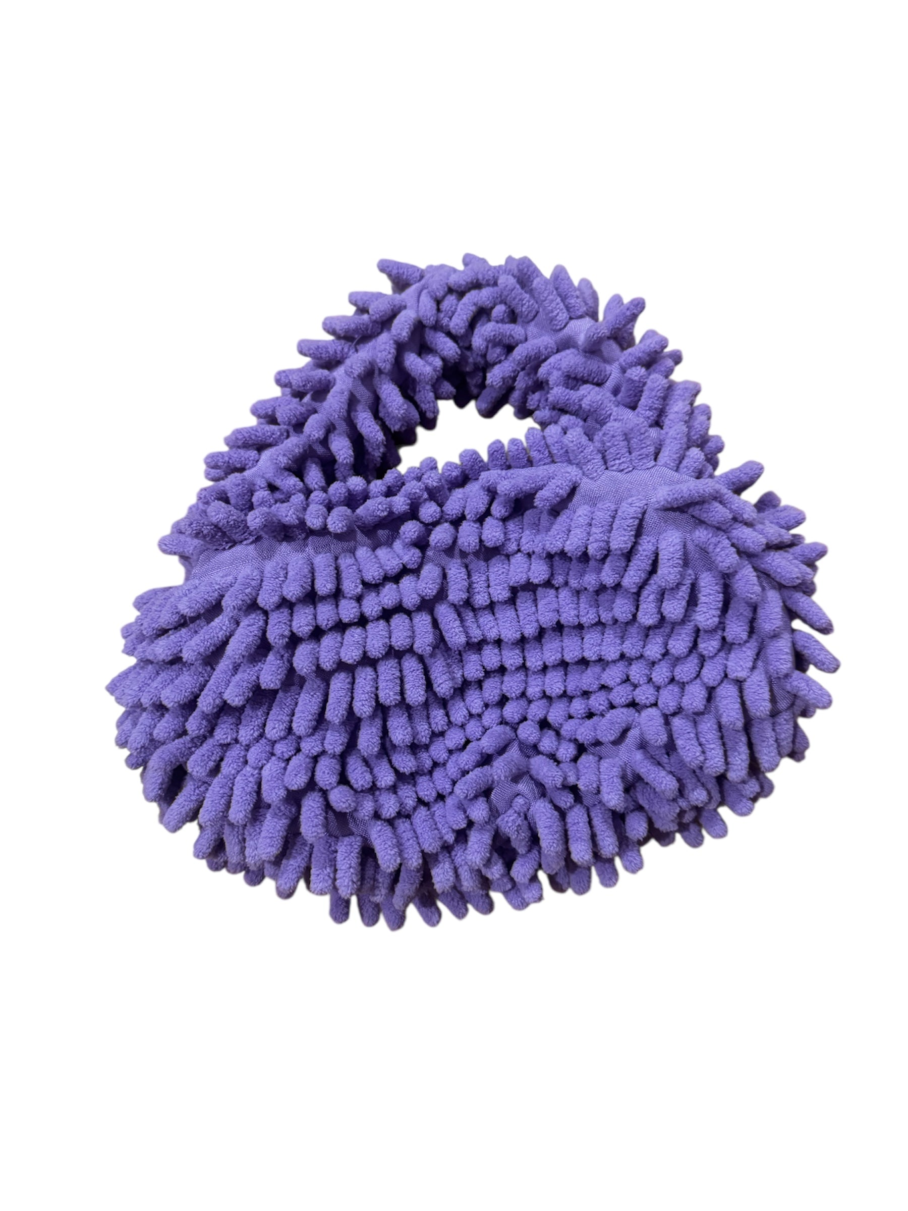 Microfiber fabric handbag